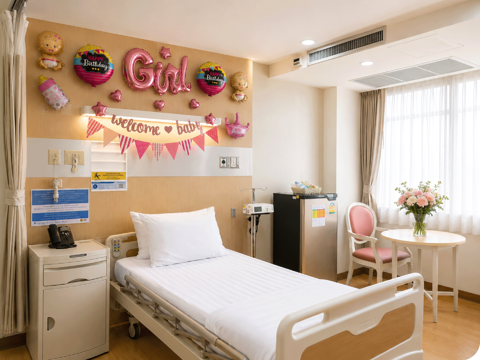 Maternity Ward Room View 4