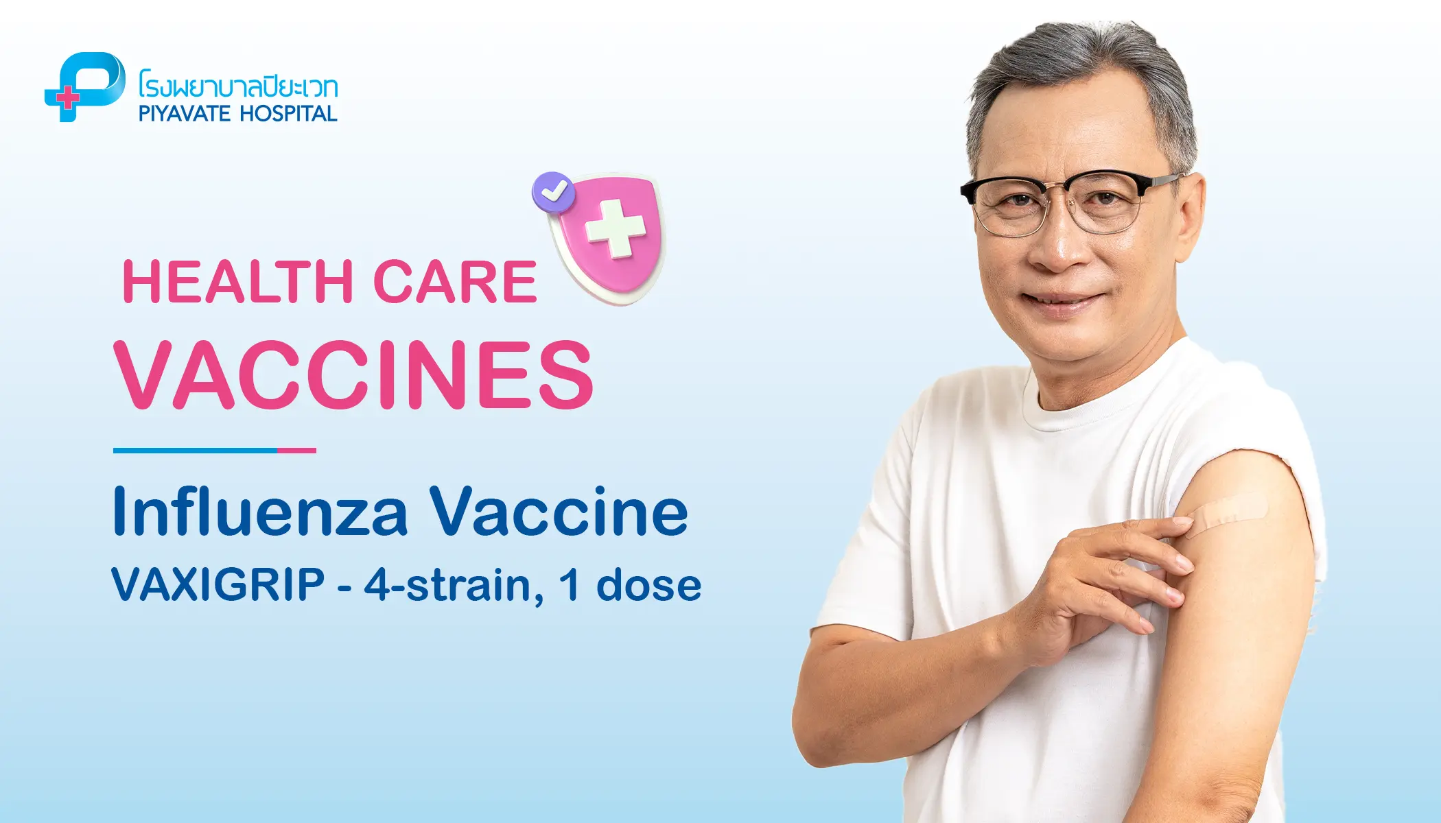 Influenza vaccine (VAXIGRIP), 4-strain, 1 dose