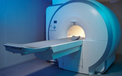 Modern MRI scanning equipment in large clinics Modern magnetic resonance imaging scan equipment in large clinics or medical laboratory